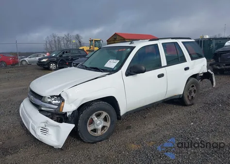 2006 Chevrolet Trailblazer Ls из США, поврежденный, VIN 1GNDT13S662122099